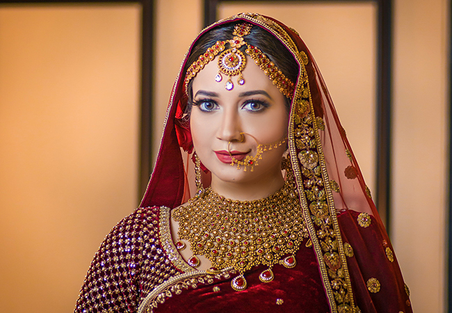 Professional bridal makeup services in Jaipur by Sovi Makeover